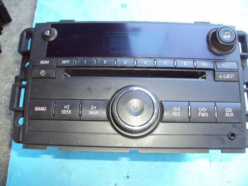 06 07 08 09 CHEVROLET IMPALA RADIO CD PLAYER,15850677