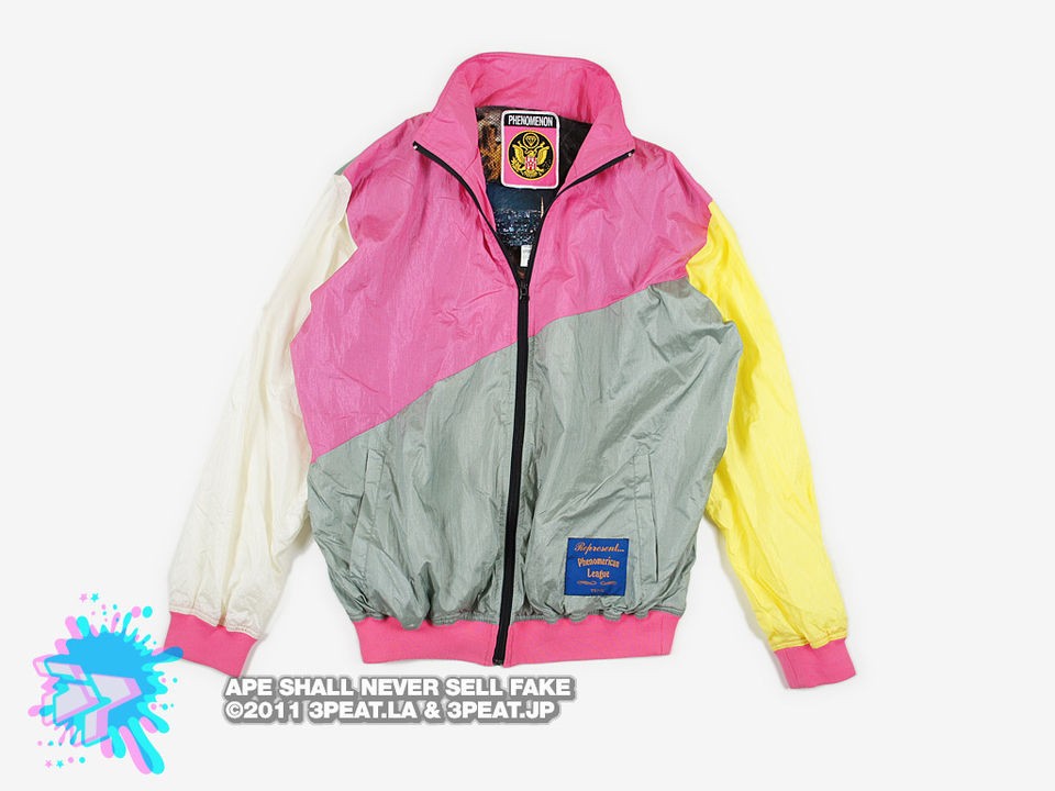    PHENOMENON PHENOMERICAN LEAGUE WINDBREAKER JACKET L. bbc bape tisa