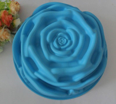 1PCS Rose mold silicone mold cake mold cake tools baking tools