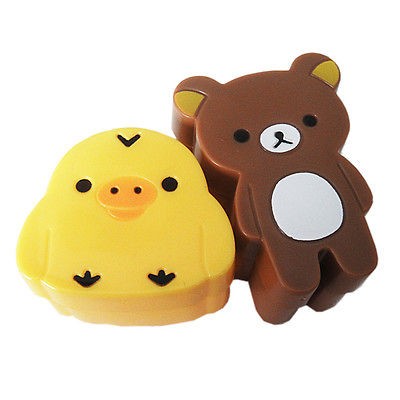 Diy 3D Teddy Bear Chicken Chocolate Cake Cookie Sushi Sandwich Bread 