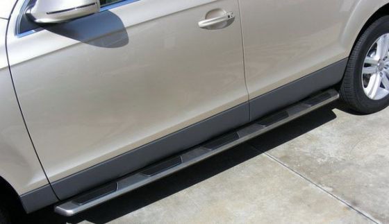 2005 2011 Audi Q7 Brushed Running Boards Side Steps (Fits Audi Q7)