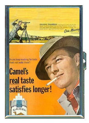 Camel Retro Cigarette Ad Exciting ID Holder, Cigarette Case or Wallet