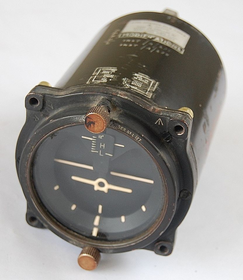 Bristol Sycamore Helicopter artificial horizon HL4 attitude Indicator