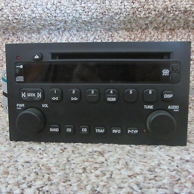 OEM BRAND NEW 03 07 Buick Rendezvous 10352075 AM/FM RADIO & CD PLAYER