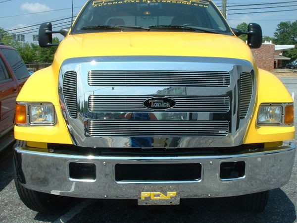 04 05 06 07 08 FORD F 650 F 750 6PC BILLET GRILLE T REX