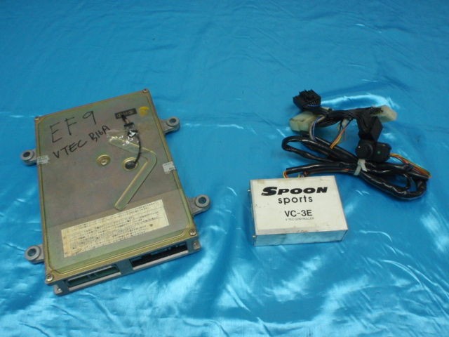 Honda Civic EF9 Vtec Engine Management ECU + Spoon Sports Vtec 