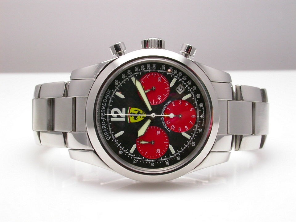 GIRARD PERREGAUX POUR FERRARI LIMITED F1 WORLD CHAMPION WATCH CARBON 