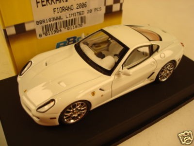 43 BBR FERRARI 599 GTB FIORANO SCHEDONI WHITE #1/20