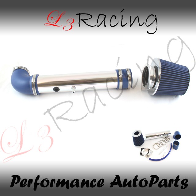 97 03 FORD F150 Pickup 4.2 V6 AIR INTAKE Kit + BLUE Filter