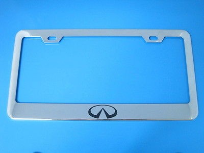 INFINITI G37 G35 QX56 M35 M56 Superior Chrome Metal License Plate 