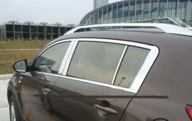 Aluminium Alloy Decorative Silver Roof Rack Fit For Kia Sportage 2011