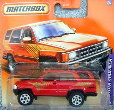 Matchbox Superfast 2011 Toyota 4Runner 4 Runner Red MB74 MBX 74 Land 