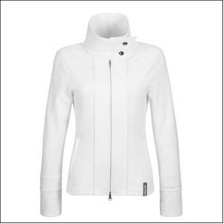 Porsche Selections Ladies Swarovski Crystal Jacket in White