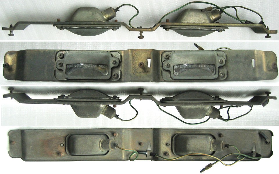 datsun nissan cedric 330 260c 280c license plate lights with one poor 