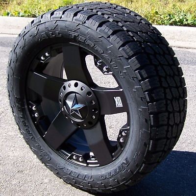   XD ROCKSTAR WHEELS & NITTO TERRA GRAPPLER TIRES TOYOTA TUNDRA SEQUOIA