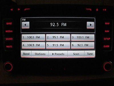 VW RNS 510 NEW SATNAV RADIO TOUAREG SIRIUS 7L6035684D 