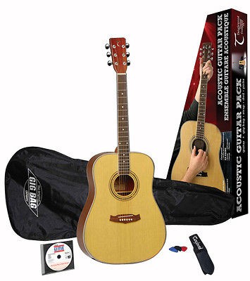 Tanglewood TD8 ST Pack Acoustic Guitar   NEW 08 21
