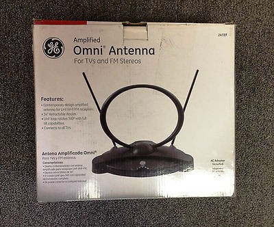 GE Amplified OMNI HDTV Digital Antenna 24727