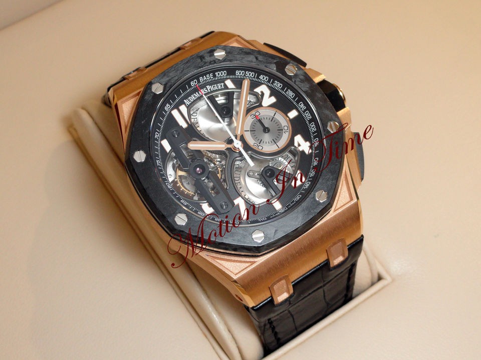 AUDEMARS PIGUET CONCEPT TOURBILLON CHRONO ROSE GOLD ROYAL OAK OFFSHORE 