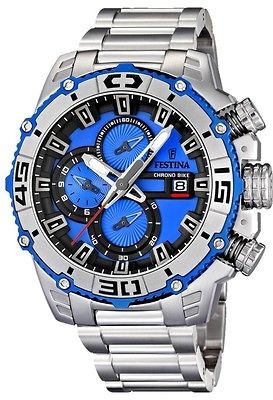 FESTINA BIKE TOUR DE FRANCE 2012 CHRONO F16599/4 MENS WATCH 2 YEARS 