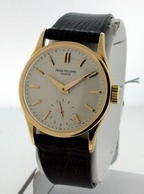 Patek Philippe Original Calatrava 96 RARE 18k yellow gold Manual Wind 