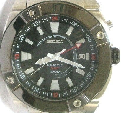 SEIKO RARE KINETIC MENS SPORTS WATCH 100M WR $795