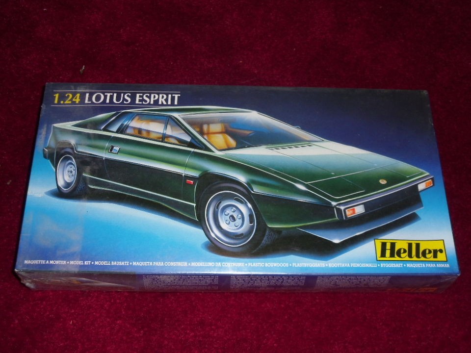 VINTAGE HELLER KIT   LOTUS ESPRIT   1/24th   SHRINK WRAPPED