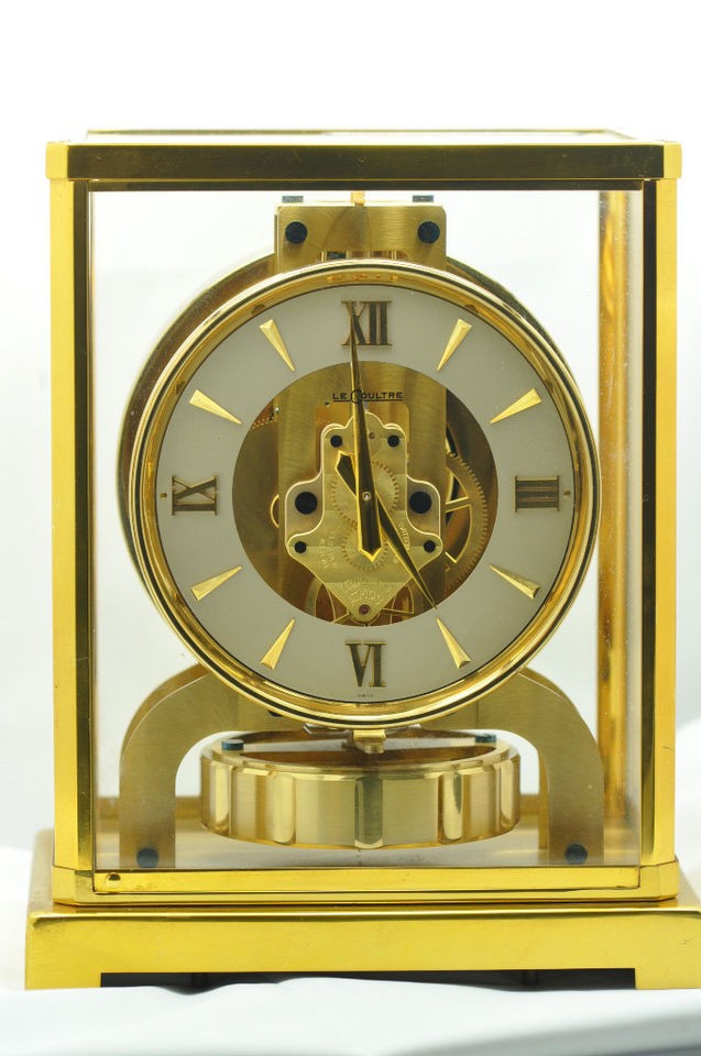 1950s Jaeger LeCoultre Atmos 526 5 Mantle Shelf Clock