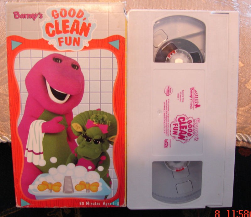 Barneys GOOD, CLEAN FUN VIDEO~ACTIMATE​S $3 SHIP 1 Vhs $5 Ship 