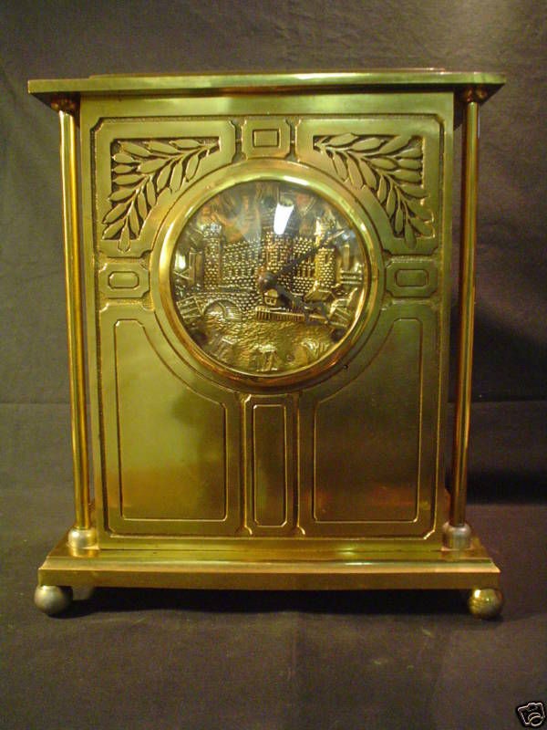 UNUSUAL AMERICAN GILBERT SHELF / MANTLE CLOCK, c. 1900