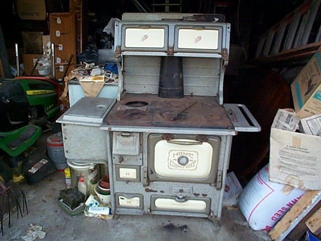 Antique Home Comfort Coal / Wood Cook Stove