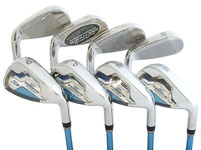 NEW Lady Cobra S2 Irons 5 PW+GW+SW UltraLite Graphite Aldila 2011 