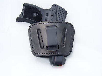 Leather Concealment Gun Holster   RUGER LC9 (#035M BL)