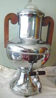 VINTAGE ART DECO LEHMAN BROTHERS KROHMASTER COFFEE URN