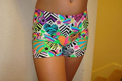 Spandex volleyball/che​er/gymnastic/d​ance animal print heart