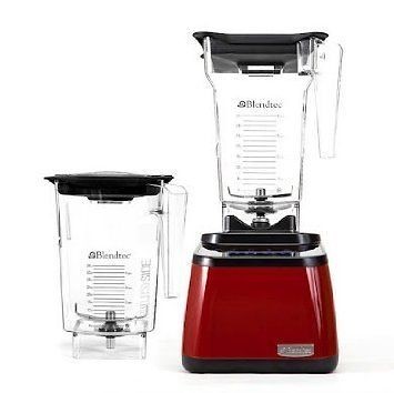 Blendtec Designer Series Blender Combo Wildside & Four Side Jars Red 