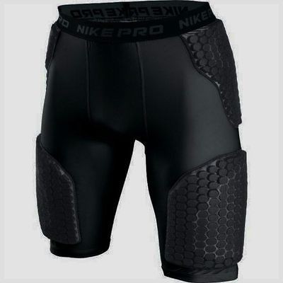   Sz M L NIKE Pro Combat Vis Deflex Padded Compression Basketball Shorts