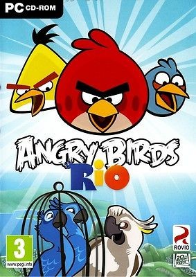 Brand New Computer PC Video Game ANGRY BIRDS RIO