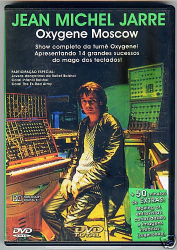 Original DVD  Jean Michel Jarre  Oxygene Moscow