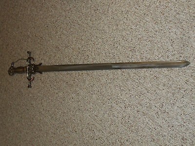 Medieval Replica Sword, Coppertone Hilt , Stainless Steel Blade with 