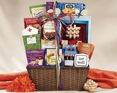 Get Well Soon Gift Basket Candy Earl Gray Tea Cookies Preserves Doctor 
