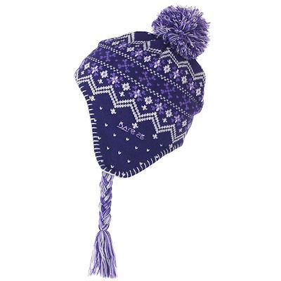 NEW Dare2Be Latisse ski hat, purple, for skiing or school run Sizes 2 