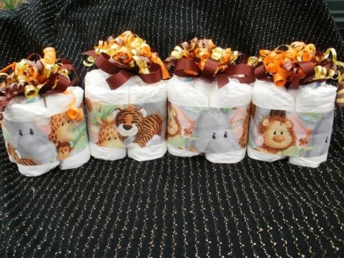 Jungle mini diaper cake jungle safari lion baby shower