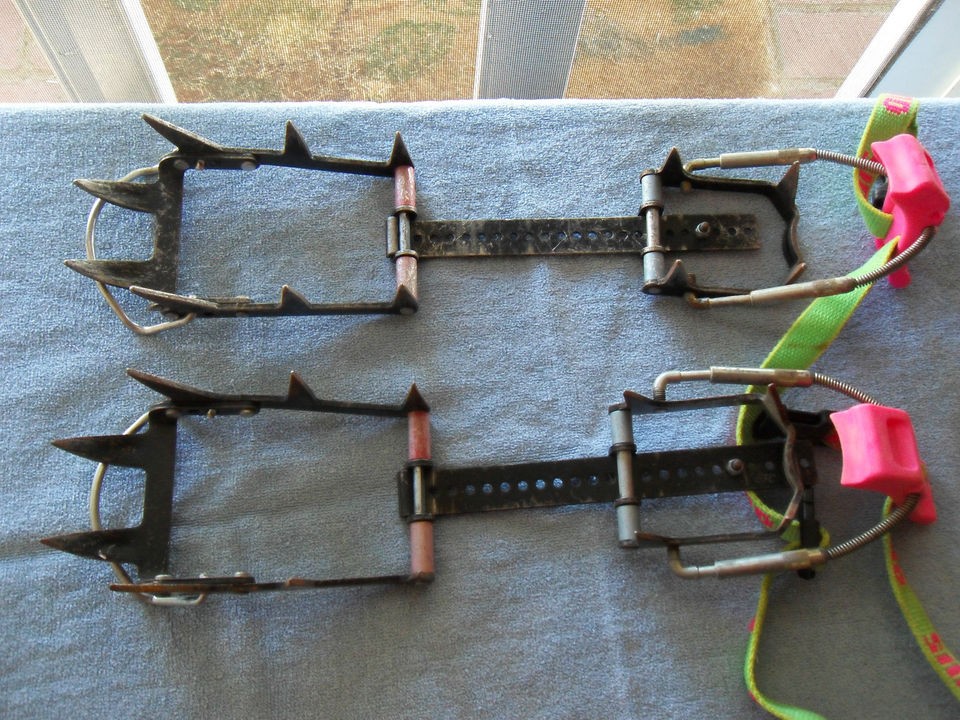 Simond Scorpion 12 Point Crampons Step In Adjustable RARE