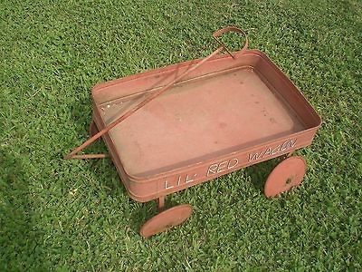 vintage little red wagon