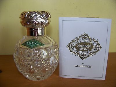   Shannon Crystal Designs of Ireland Alexandria perfume bottle NWT