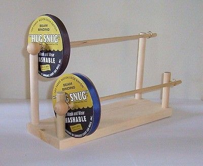 Newly listed Seam Binding Ribbon Holder Storage Rack Holds Hug Snug