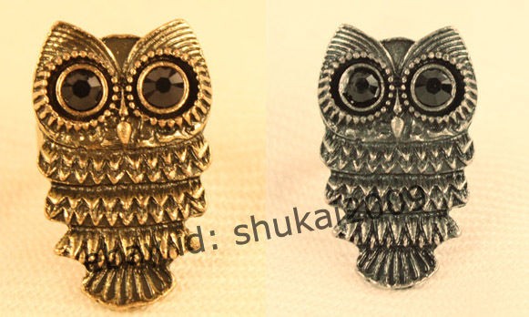 owl ring in Rings