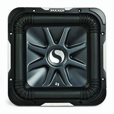 KICKER S15L7 D2 CAR AUDIO SQUARE 15 INCH L7 DUAL 2 OHM 2000 WATT 