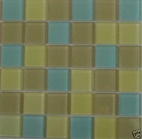 2x2x5MM GLASS TILE Wall Kitchen Bath Shower Countertop